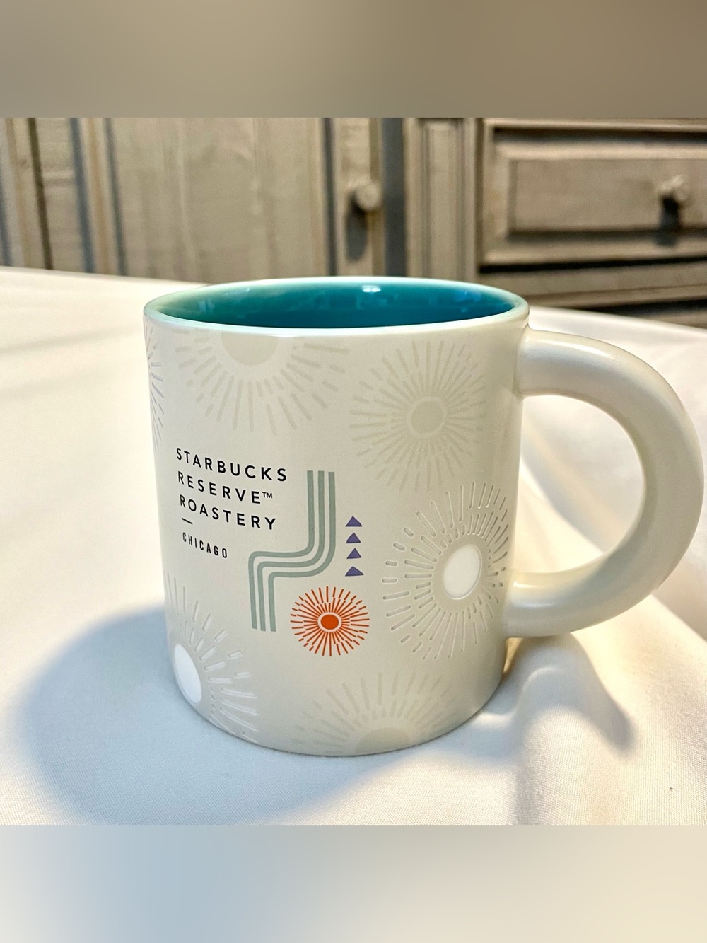 *EUC* STARBUCKS 2023 Chicago Reserve Roastery Coffee/Tea Mug/Cup - 12 oz